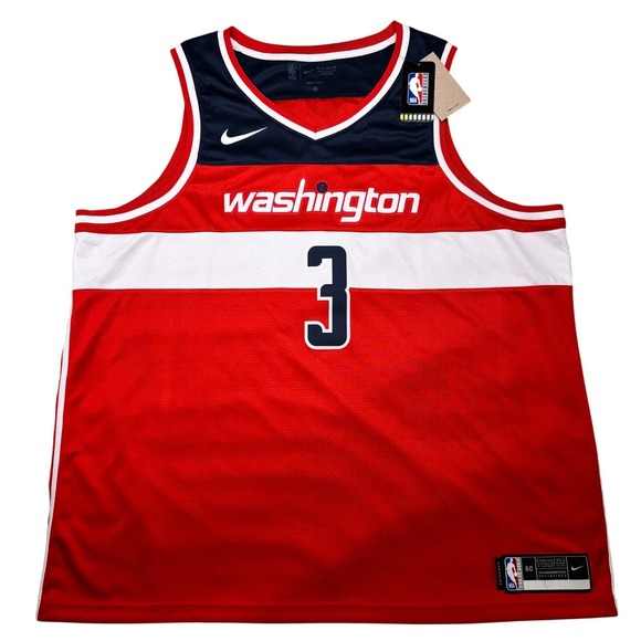 Nike Washington Wizards Bradley Beal NBA Jersey Mens 3XL Red NWT
